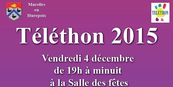 Lire la suite à propos de l’article Téléthon 2015