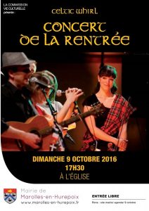 Concert de rentrée 2016