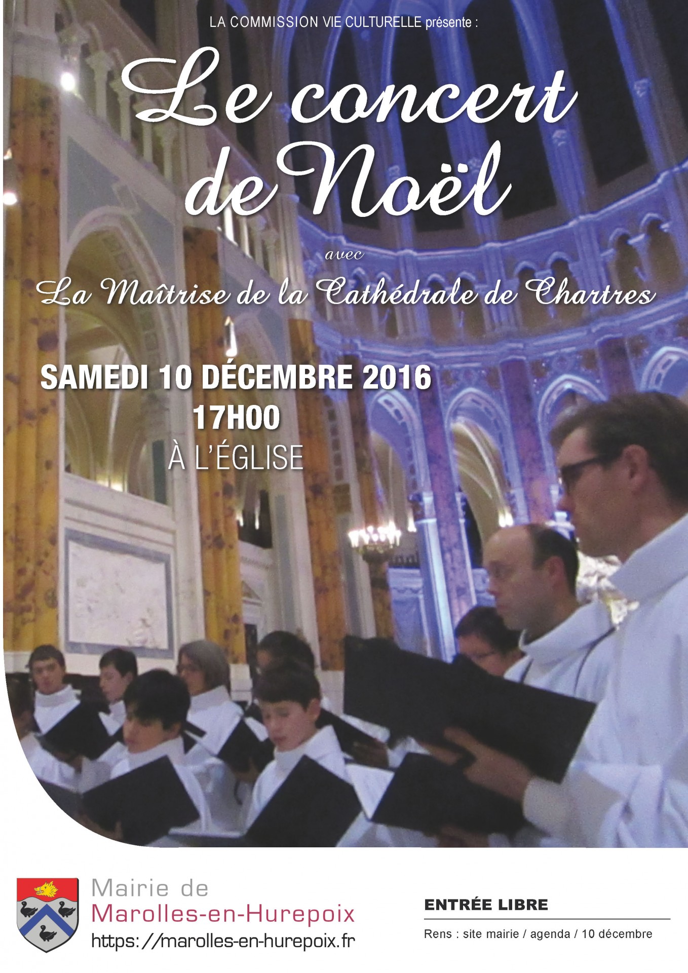 Lire la suite à propos de l’article Concert de Noël 2016