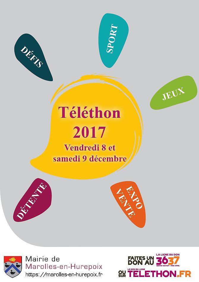 Lire la suite à propos de l’article Téléthon 2017